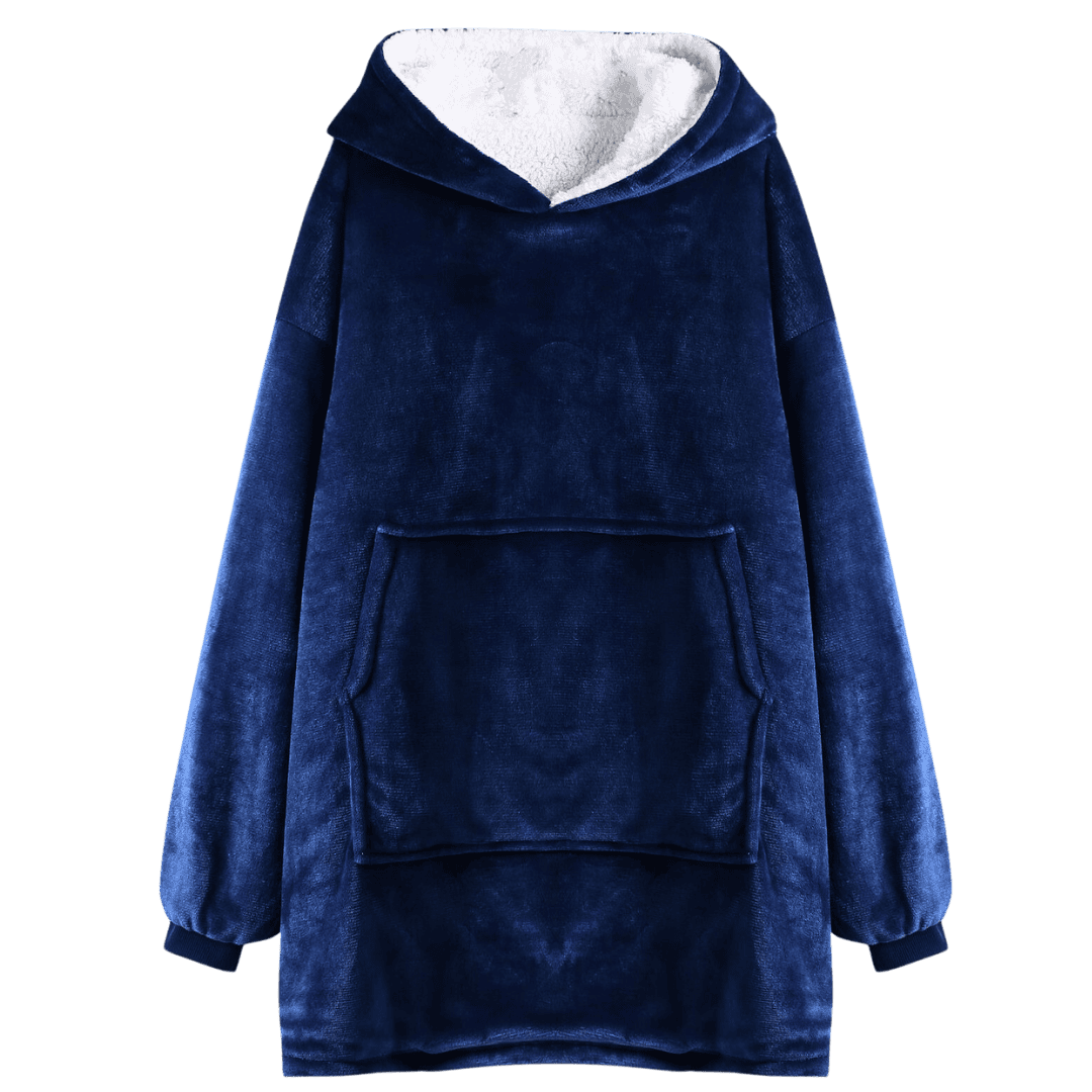 Duks ćebe sa rukavima i kapuljačom