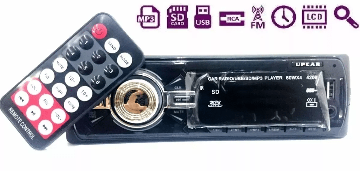 DEH4206 - Auto Radio sa daljinskim upravljačem