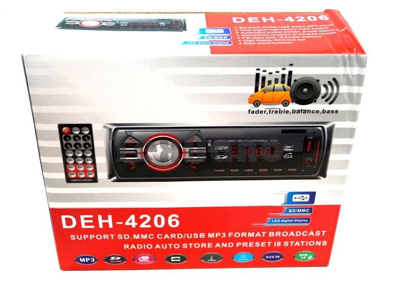 DEH4206 - Auto Radio sa daljinskim upravljačem