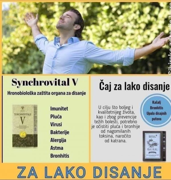 Synchrovital V - Preparat za jačanje imuniteta