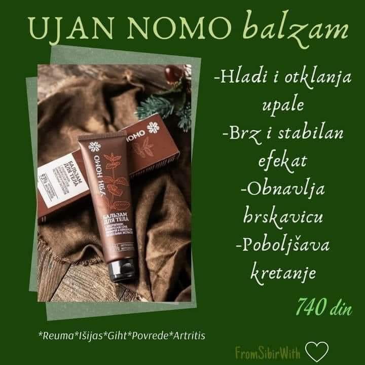 UJAN NOMO balzam za bolove u zglobovima