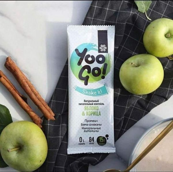 Yoo Go prirodni napitak sa ukusom jabuke i cimeta