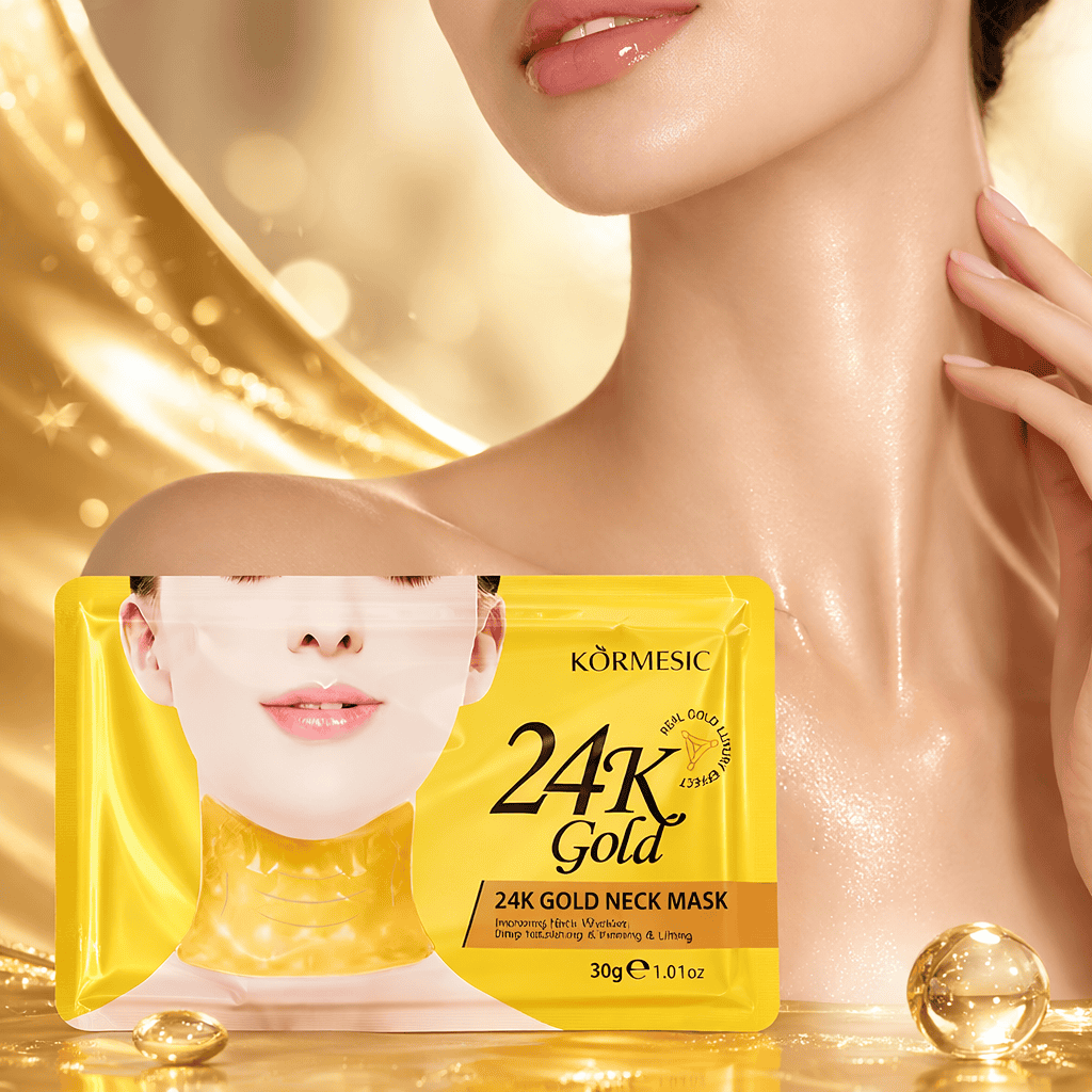 24K Gold Maska za vrat protiv starenja