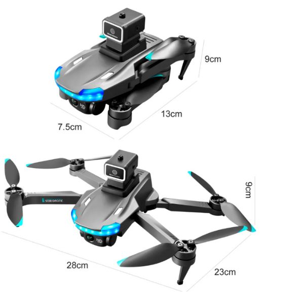 Dron S138 4K HD ESC sa kamerom bez četkica