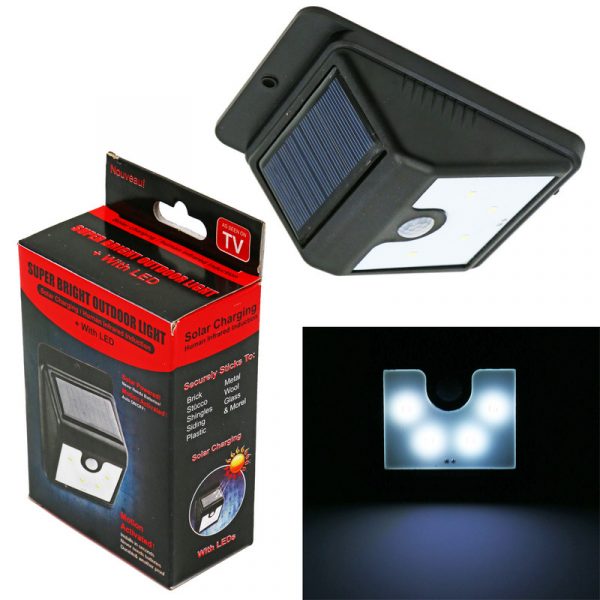 LED Solarni reflektor (4 dioda)