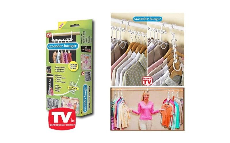 Wonder Hanger - Magične Vešalice - Organizator odeće