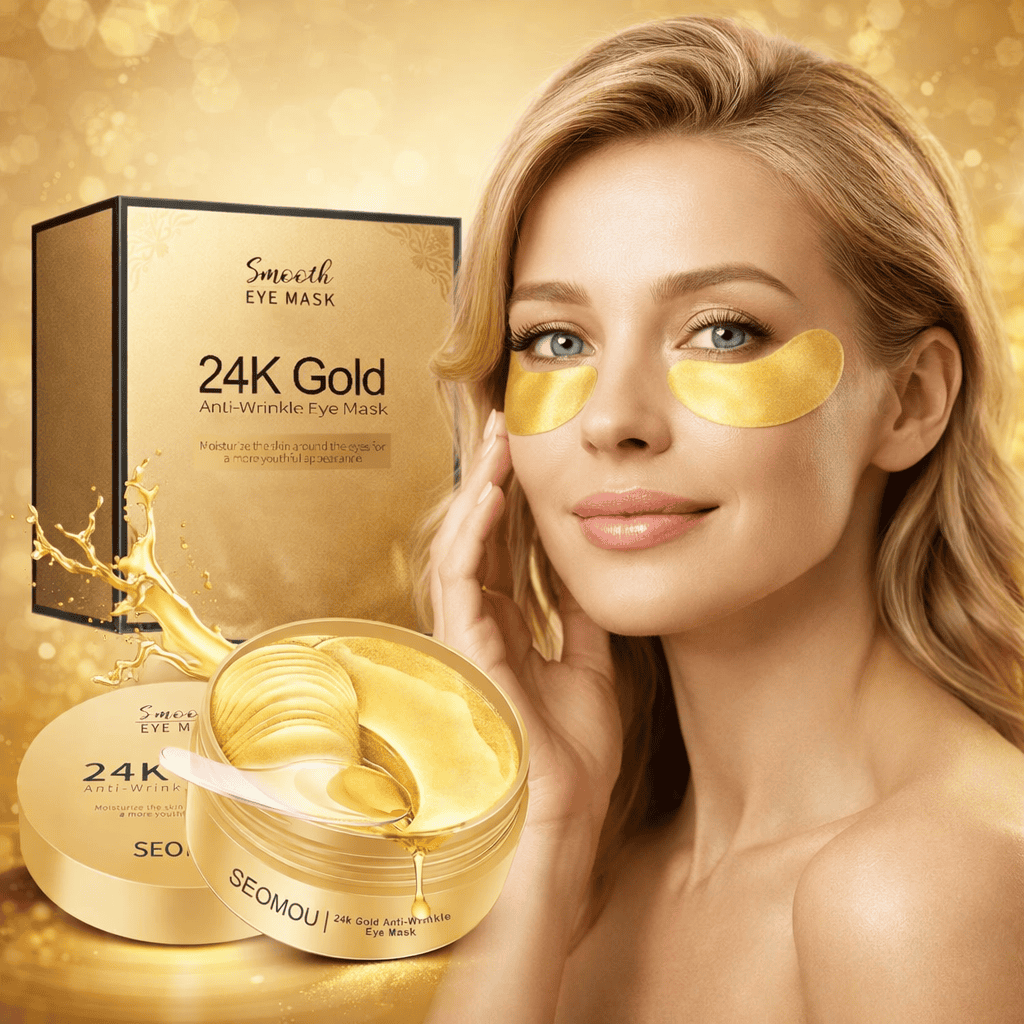 24K Gold Maska za Oči Protiv Bora